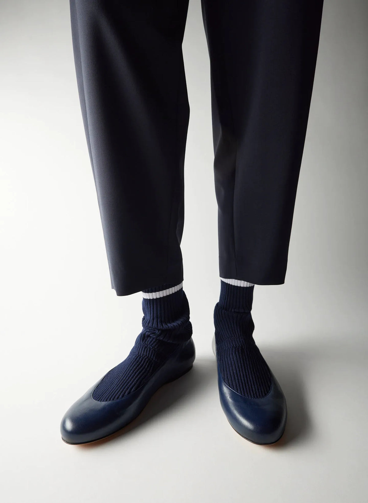 Slouchy Ribbed Borg