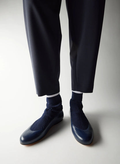 Slouchy Ribbed Borg