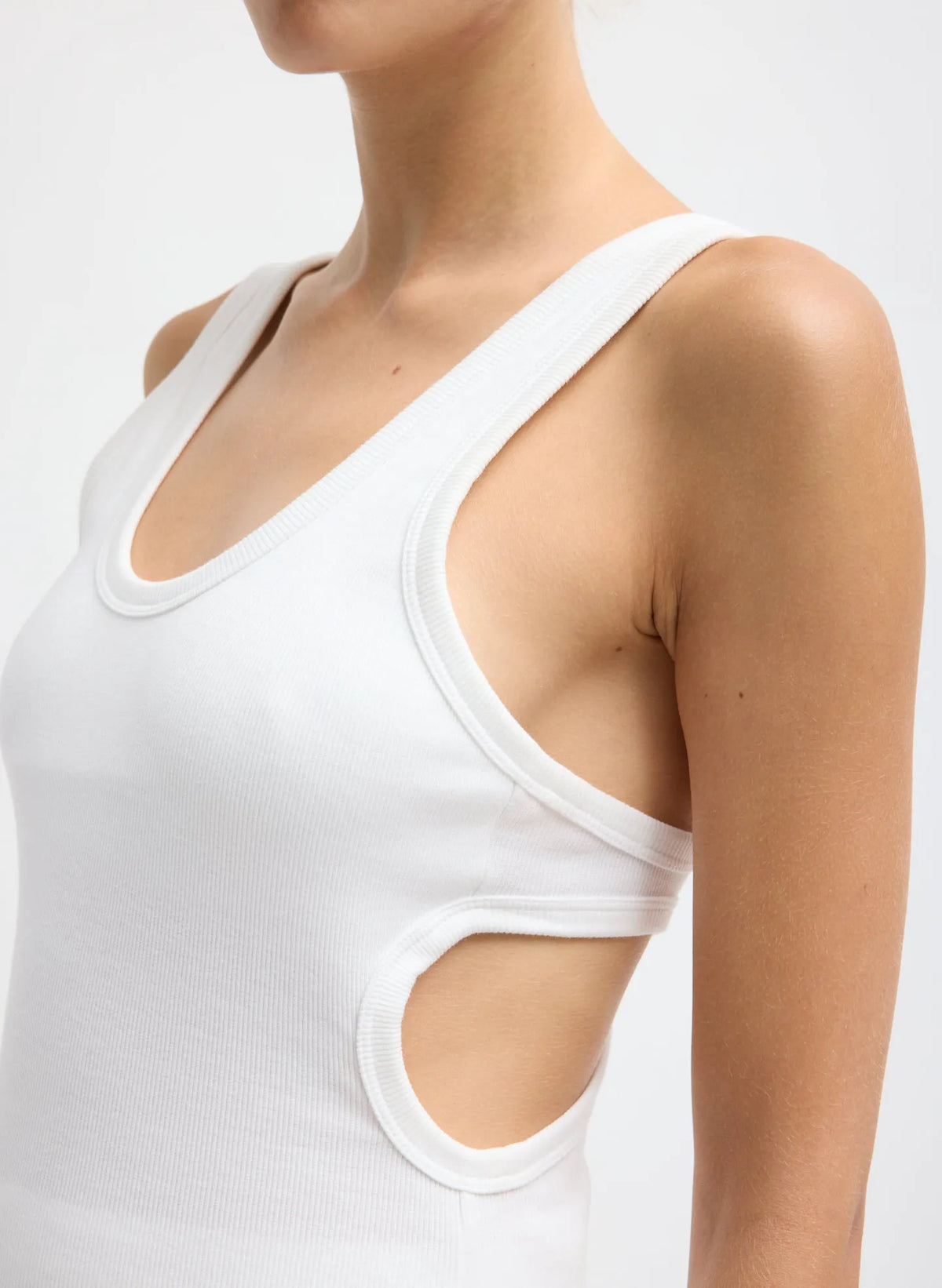 Ribbed Racerback Tank