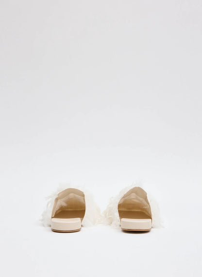 Faux Feather Granger Slide