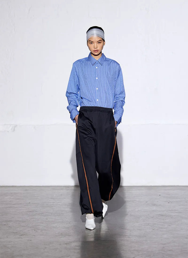 Striped Shirting Charlie Men's Slim Shirt