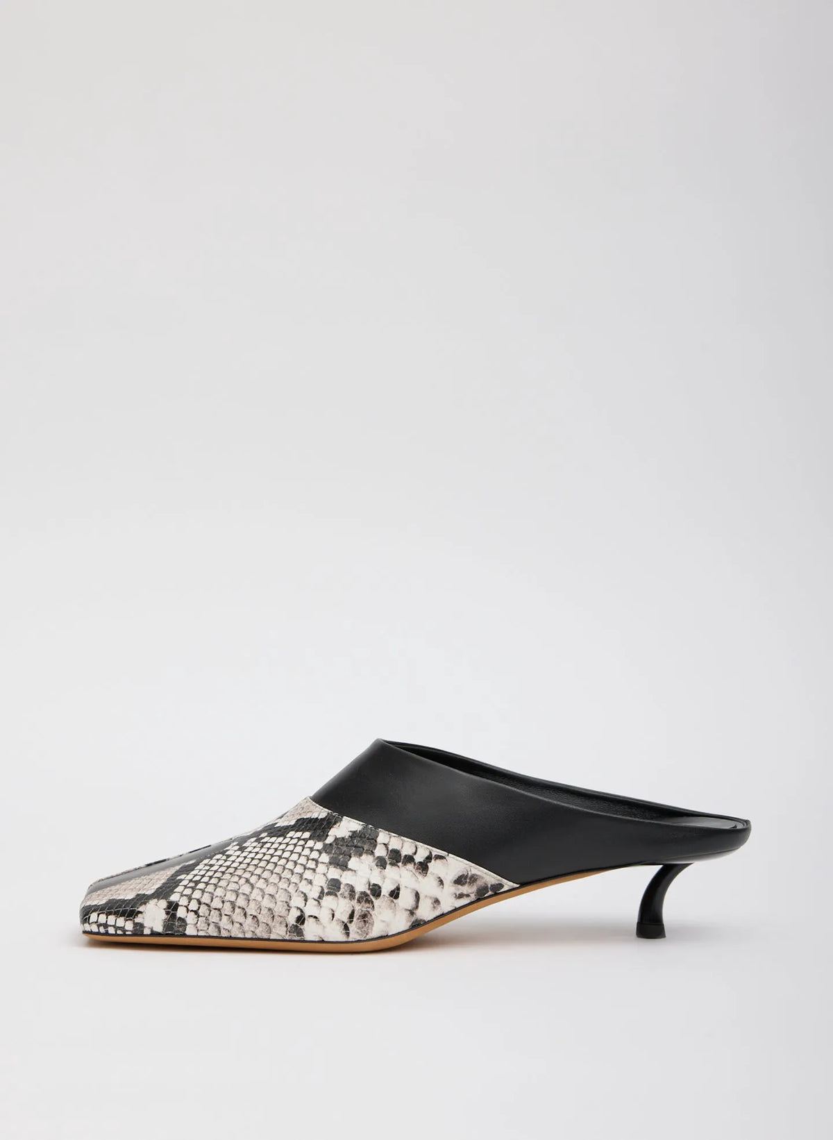 Gwinnett Snake Embossed Illusion Mule
