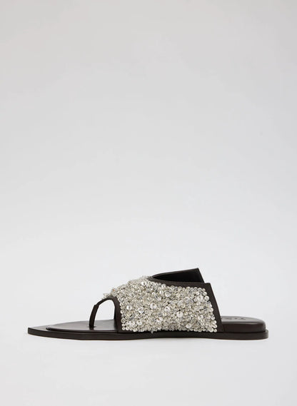 Gerard Embroidered Sandal