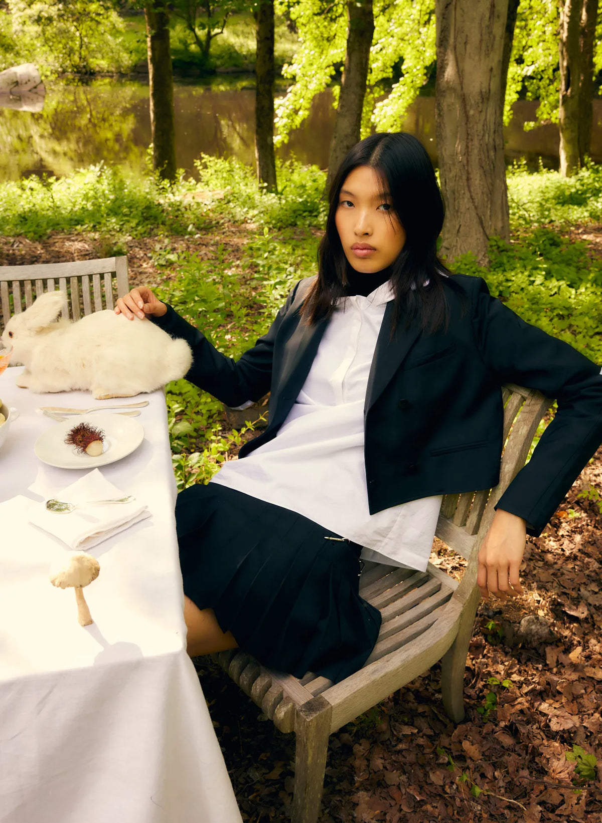 Eco Poplin Hooded Shirt