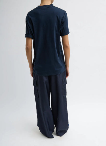 Mock Neck Unisex T-Shirt