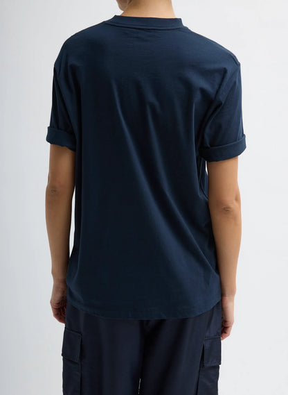 Mock Neck Unisex T-Shirt