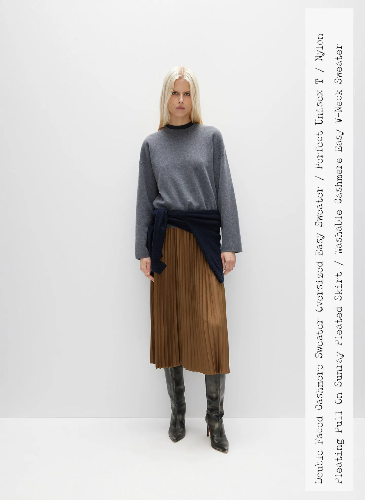 Nylon Pleating Sunray Pull On Skirt