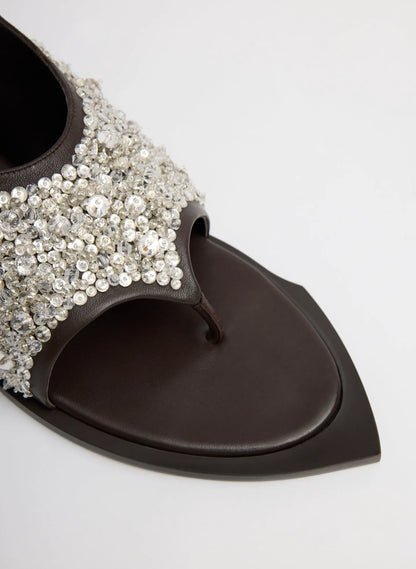 Gerard Embroidered Sandal