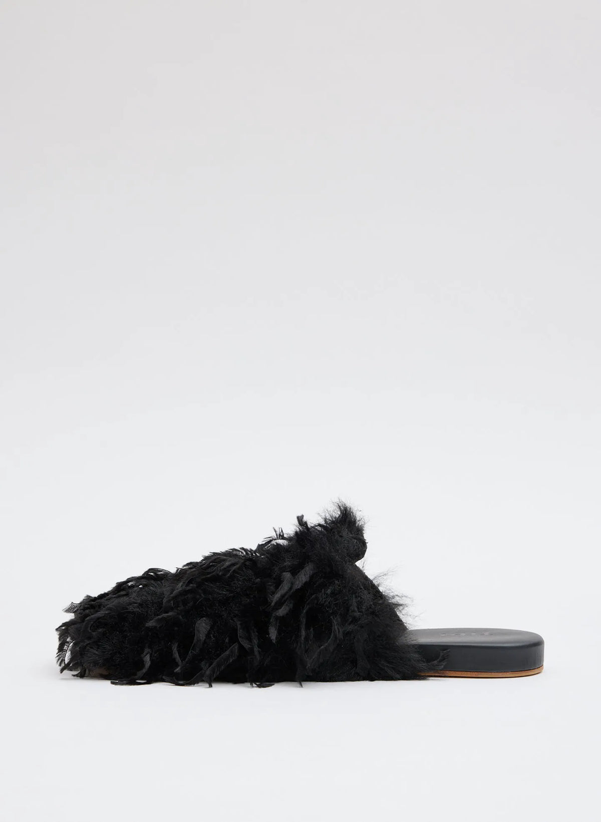 Faux Feather Granger Slide