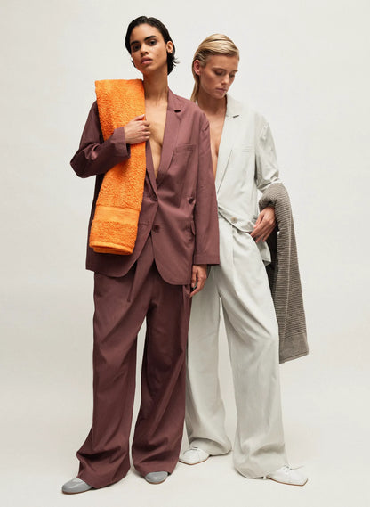 Drapey Suiting Marit Pull On Pant