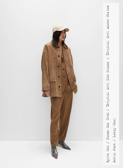 Suede Carcoat