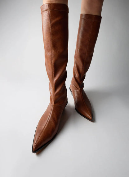 Faux Leather Bronson - Regular Calf