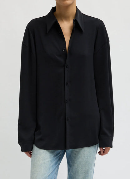 Soft Drape Hinged Shirt