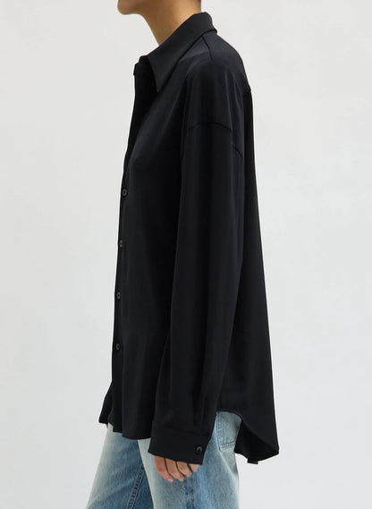 Soft Drape Hinged Shirt