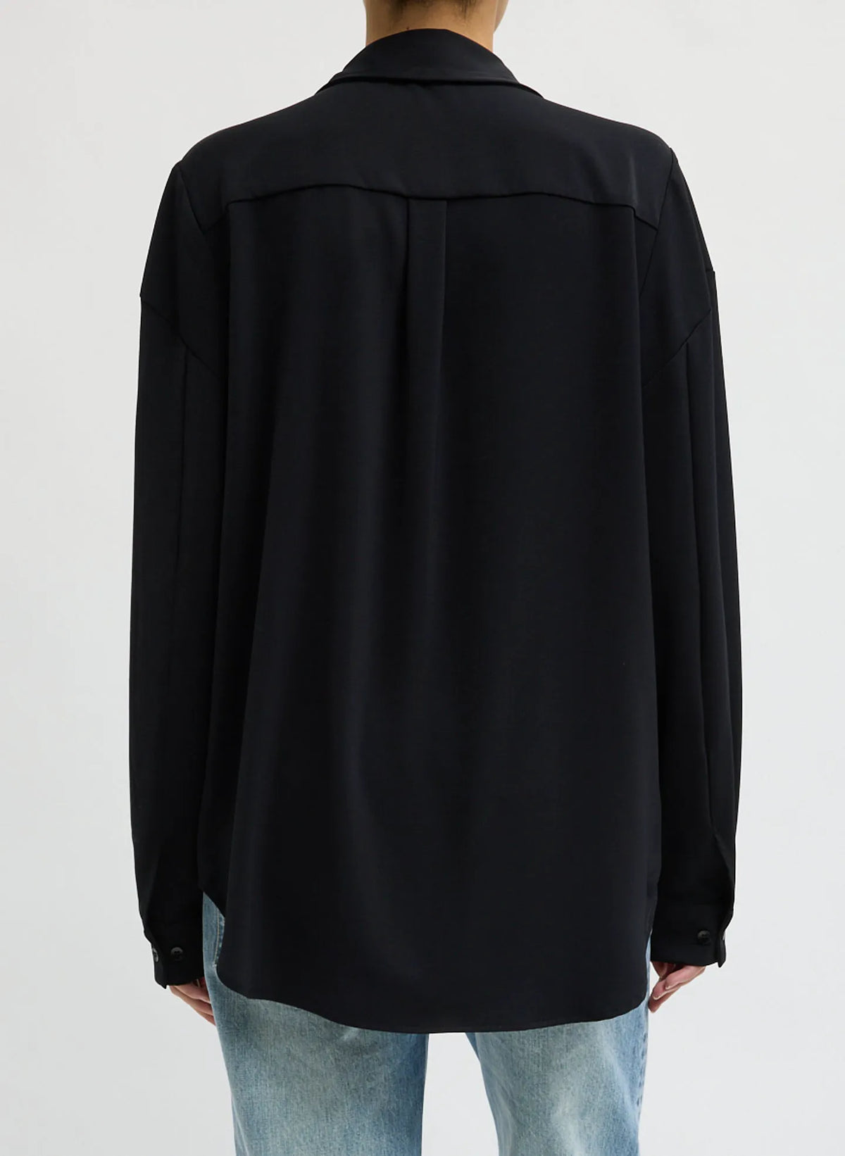 Soft Drape Hinged Shirt