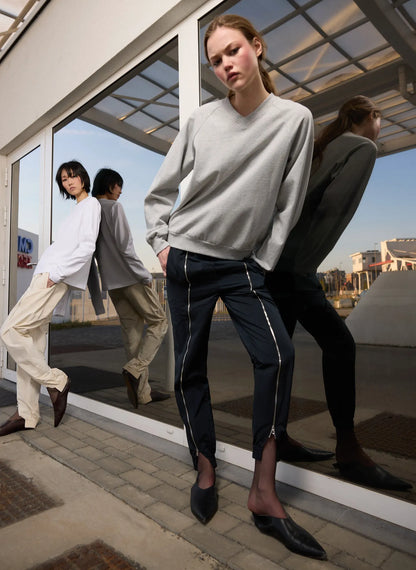 Nylon Zipper Jogger