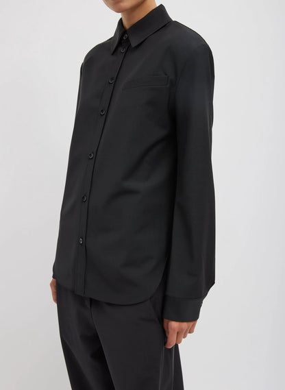 Recycled Tropical Wool Detached Shirt
