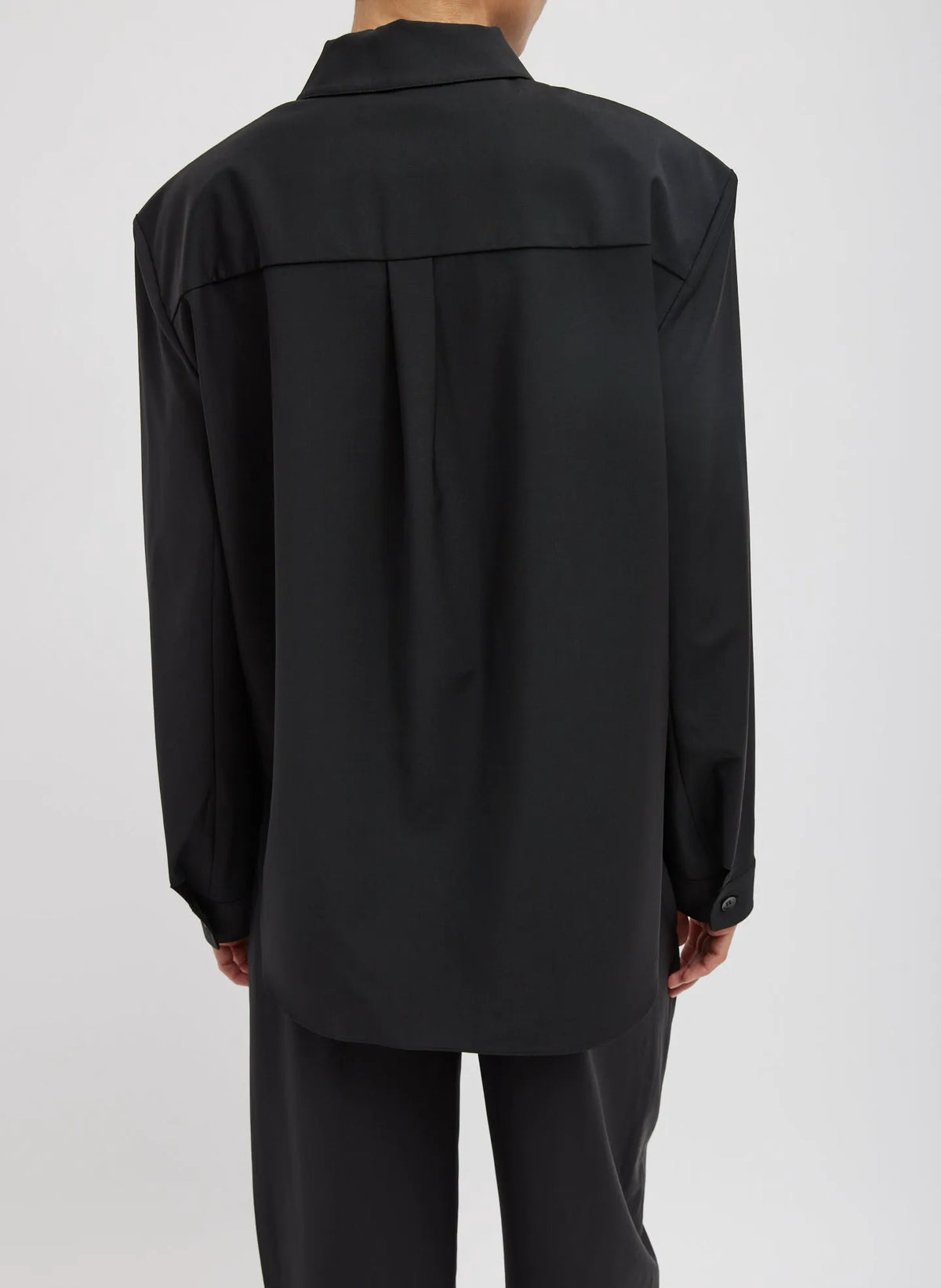 Recycled Tropical Wool Detached Shirt