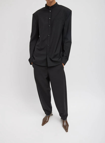 Recycled Tropical Wool Detached Shirt