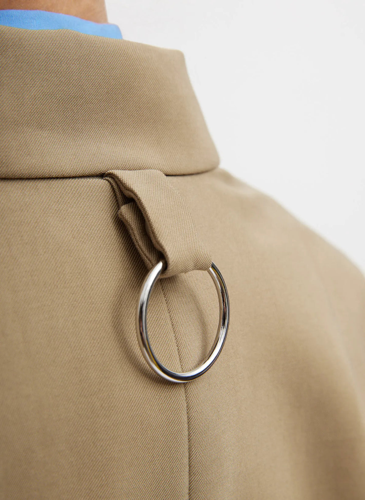 Fluid Suiting Double Breasted Blazer
