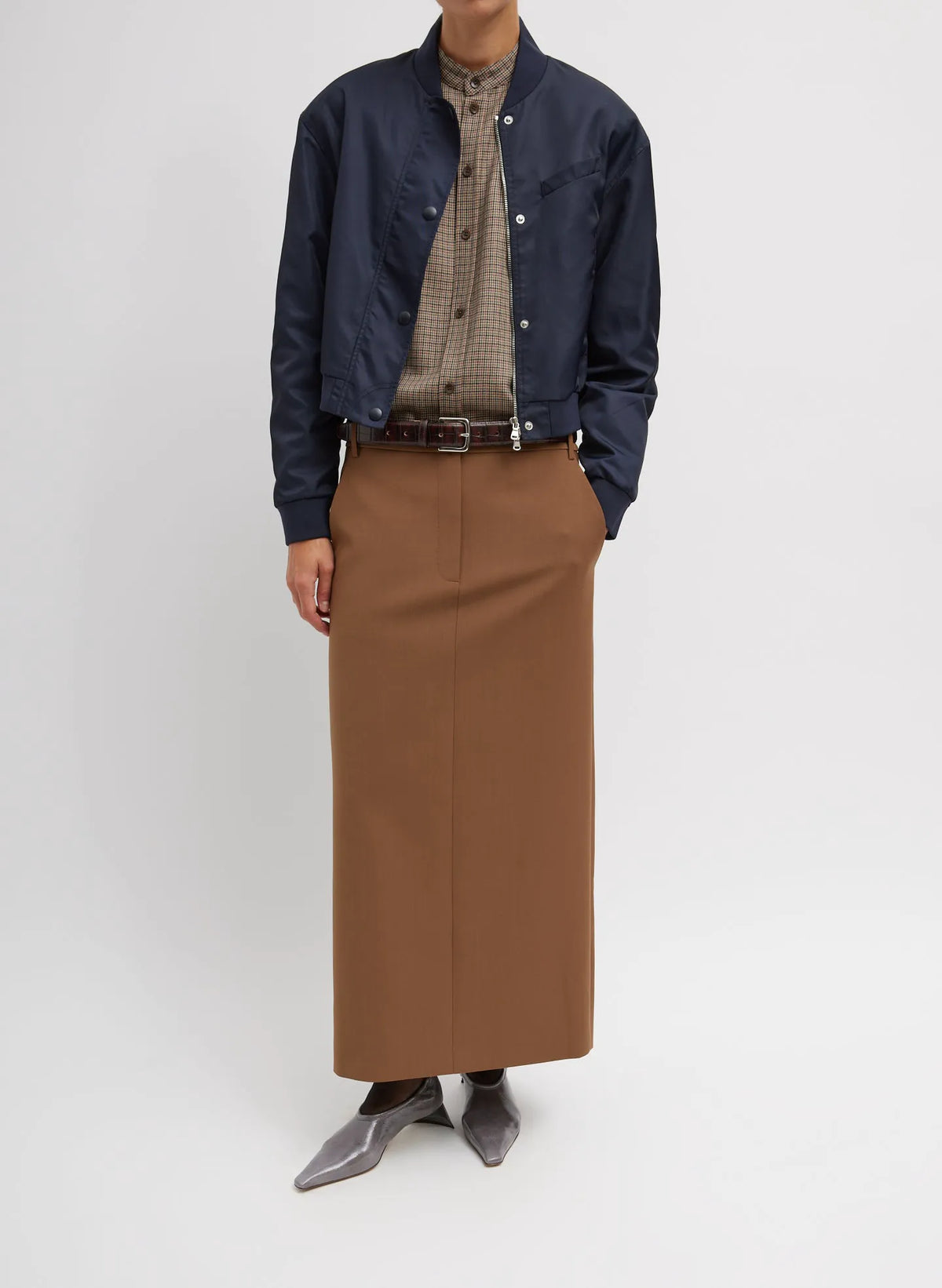 Thomas Menswear Check Detached Shirt