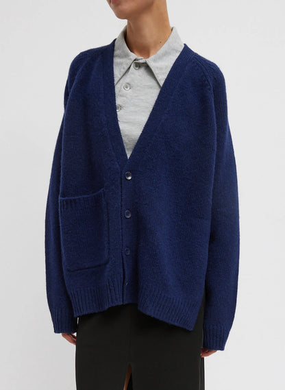 Soft Lambswool Half Cardigan