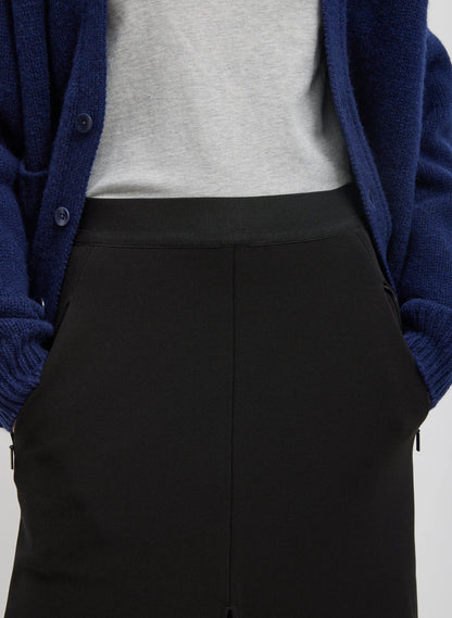Wren Crepe Knit Midi Skirt
