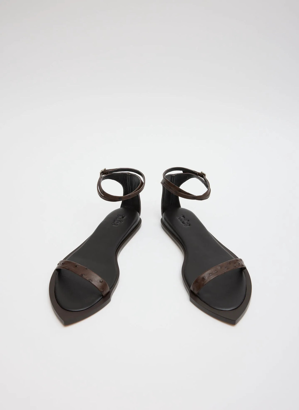 Ostrich Print Aldwyn Sandal