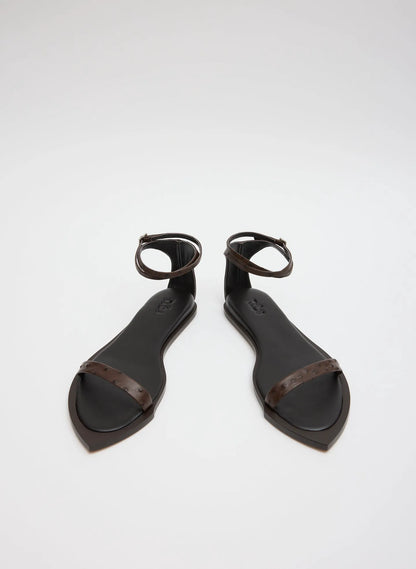 Ostrich Print Aldwyn Sandal
