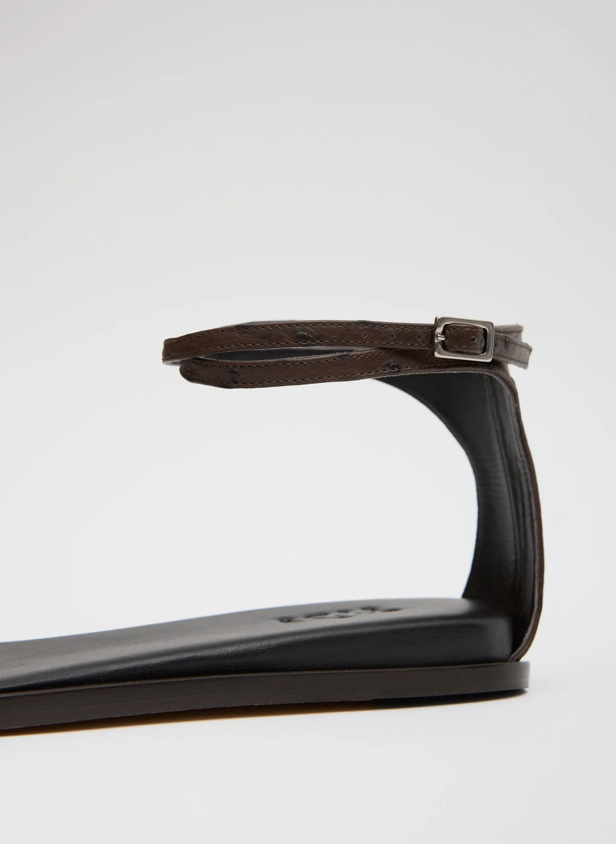 Ostrich Print Aldwyn Sandal