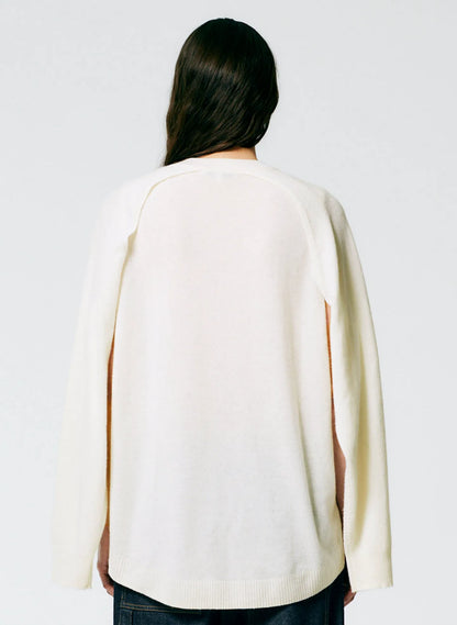 Feather Weight Cashmere Easy Cocoon Tunic