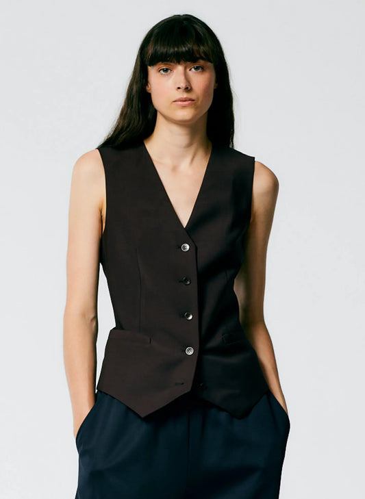 Tropical Wool Vest