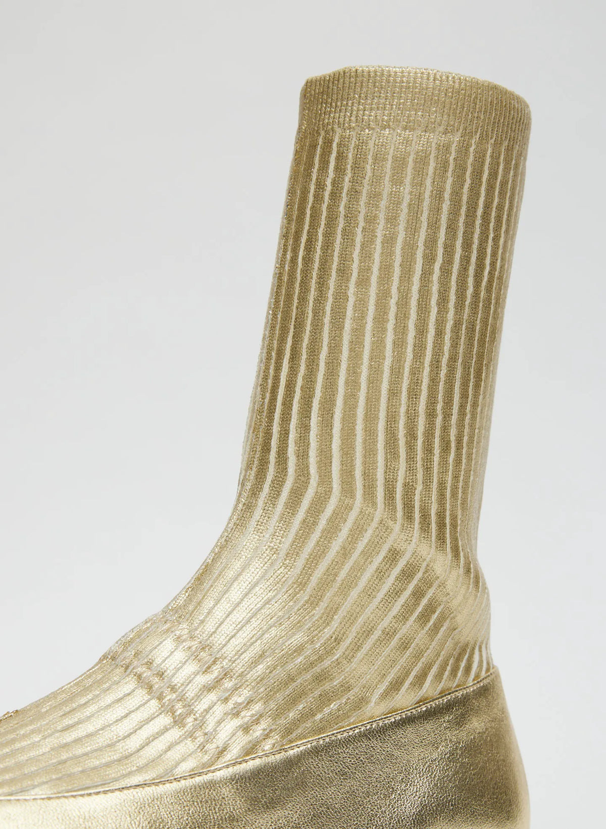 Borg Metallic Sock Shoe