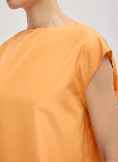 Summer Nylon Sleeveless Cocoon Top
