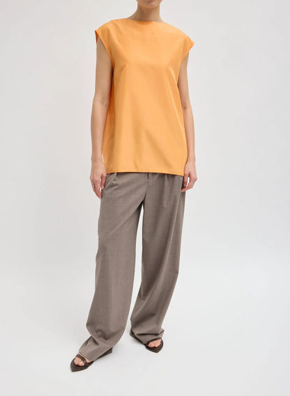Summer Nylon Sleeveless Cocoon Top