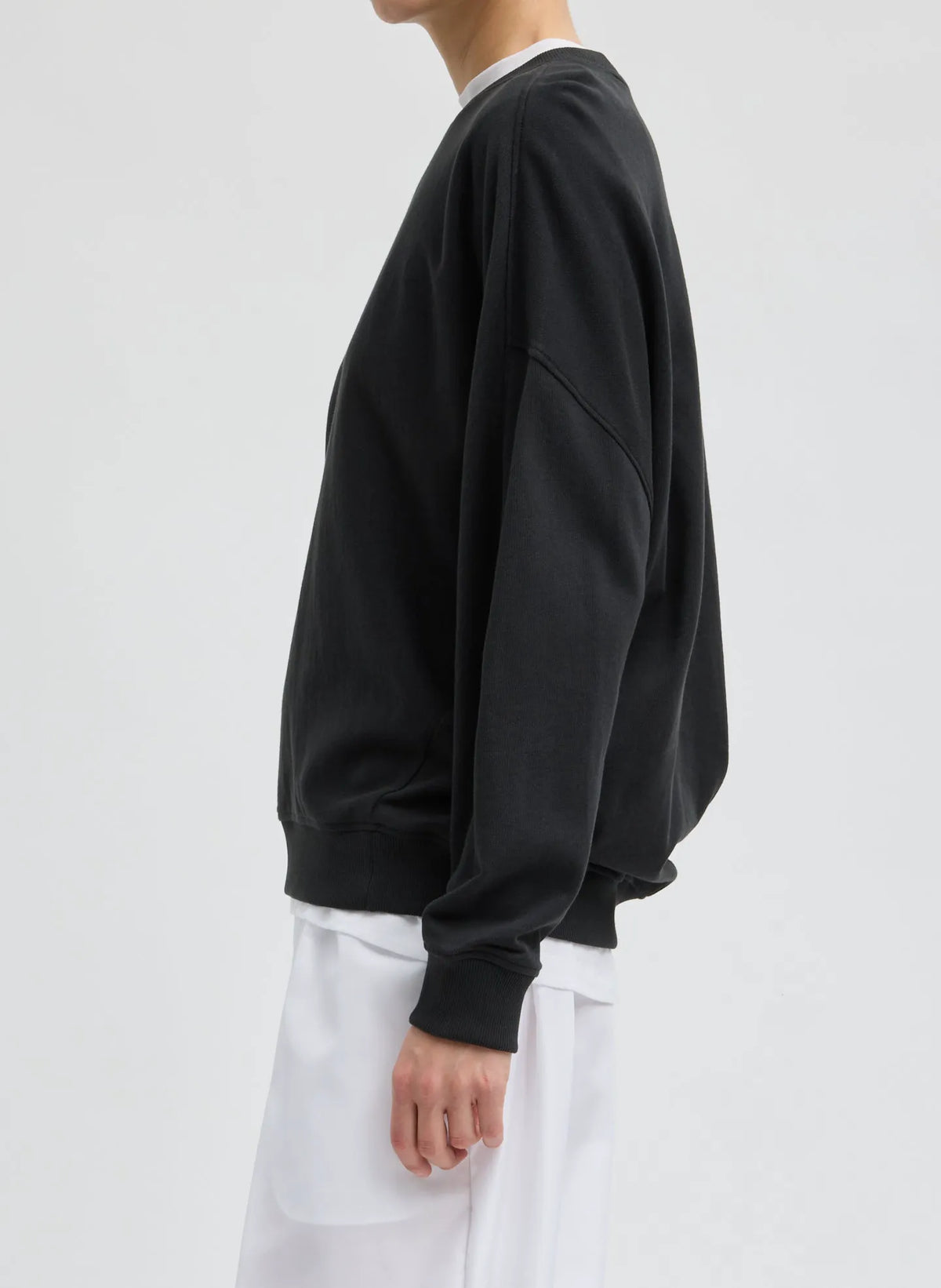 Light Weight Sweatshirting Crewneck Sweatshirt