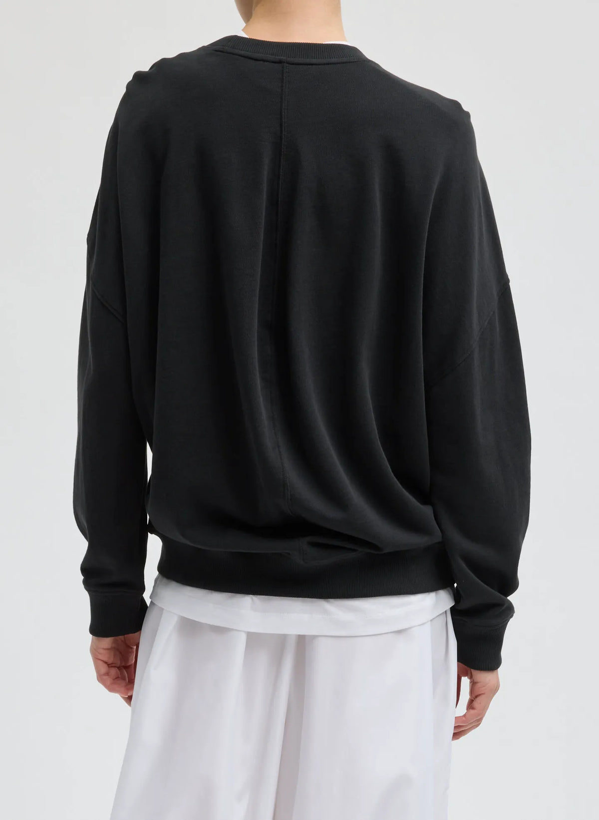 Light Weight Sweatshirting Crewneck Sweatshirt