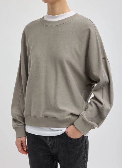 Light Weight Sweatshirting Crewneck Sweatshirt