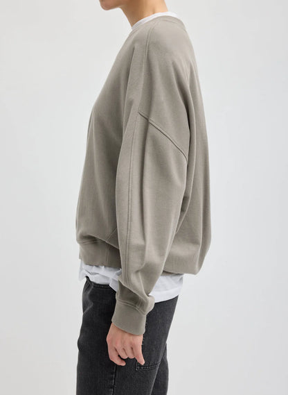 Light Weight Sweatshirting Crewneck Sweatshirt