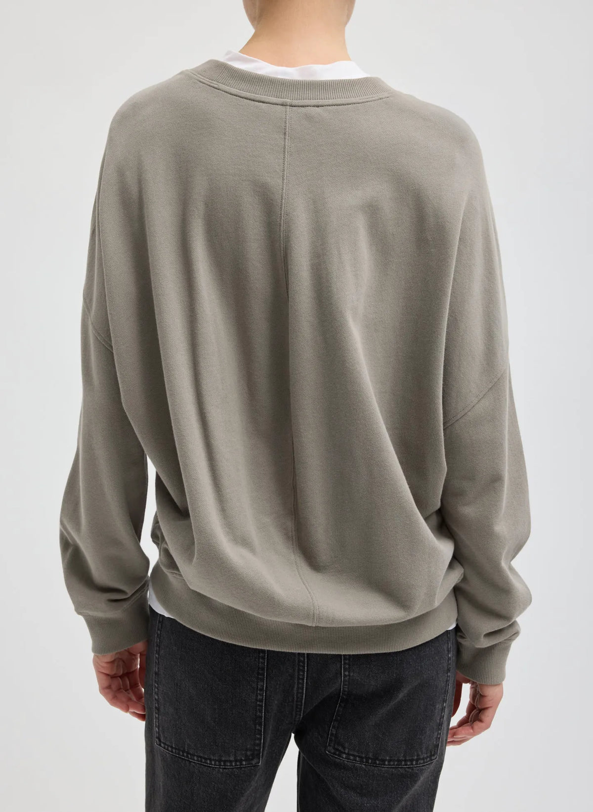Light Weight Sweatshirting Crewneck Sweatshirt
