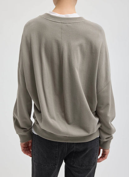 Light Weight Sweatshirting Crewneck Sweatshirt