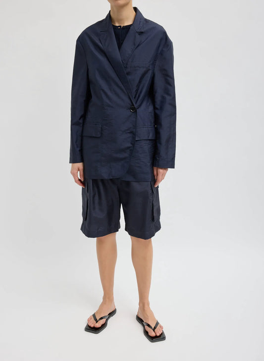 Crispy Nylon Liam Blazer