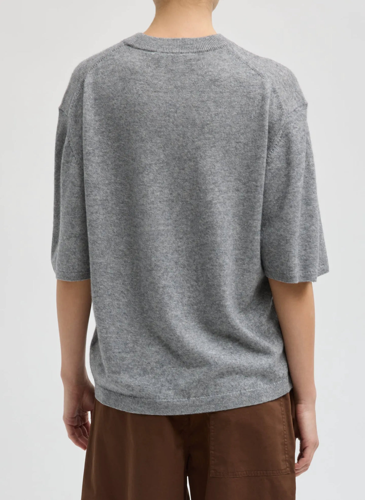 Washable Cashmere Oversized Easy T-Shirt
