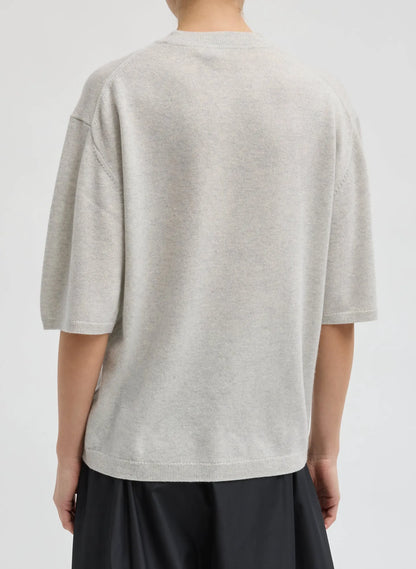 Washable Cashmere Oversized Easy T-Shirt