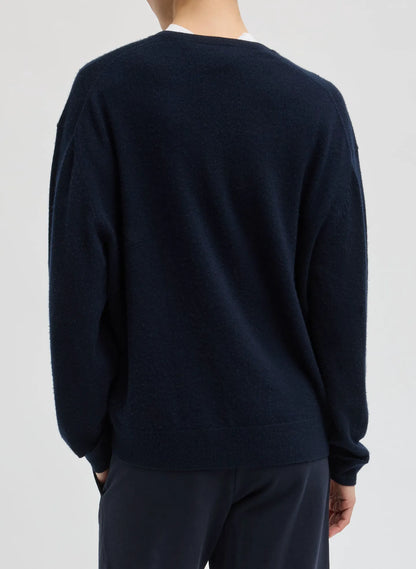 Washable Cashmere Easy V-Neck Sweater