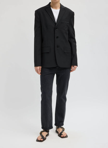 Tropical Wool Dennis Cutout Blazer