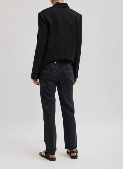 Tropical Wool Dennis Cutout Blazer