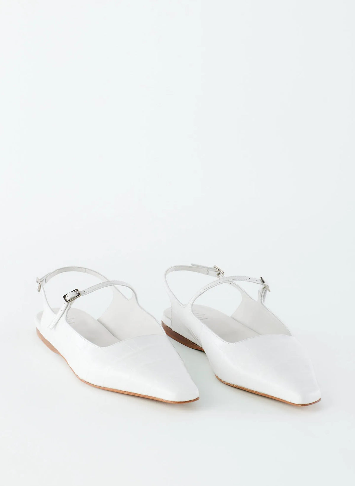 Croc Print Rudy Flat