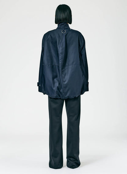 Eco Nylon Anorak with Removable Hood