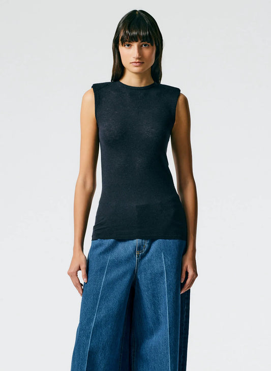 Skinlike Mercerized Wool Tube Tank